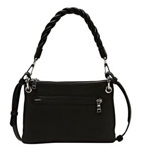 ESPRIT Leder Umhängetasche Prue Shoulderbag Black schwarz