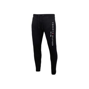 Tommy Hilfiger Herren Logo-Jogger, Schwarz S