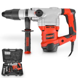 HECHT 1069 Bohrhammer SDS-Max | 1600 W | mit Koffer | inklusive viel Zubehör HECHT 1069 Bohrhammer SDS-Max | 1600 W | mit Koffer | inklusive viel Zubehör