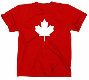 Styletex23 T-Shirt Kanada Flagge Fahne Ahorn, rot, XXL