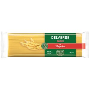 Delverde Linguine 83 dünne Spaghetti aus Hartweizengrieß 500g