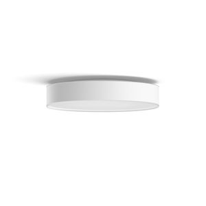 Philips Hue Bluetooth White Ambiance LED Deckenleuchte Enrave in Weiß 19,2W 2450lm