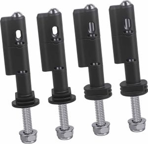 4-teiliges Sicherheits-Befestigungsstift-Set aus Edelstahl für MaxTrax MKII Recovery Traction Board, abschließbar, diebstahlsicher