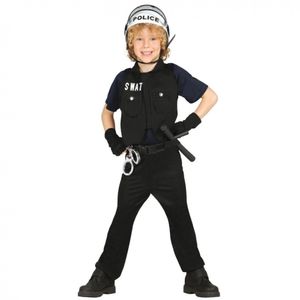 Schutzweste Polizei SWAT für Kinder Karneval Fasching