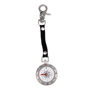 Outdoor Schlüsselanhänger Kompass mit Metall Haken, Survival, Orientierung, Navigation, Backpacking Marschkompass