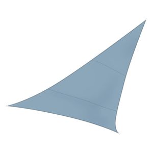 Perel Sonnensegel Dreieck 3,6 m Helles Schiefergrau