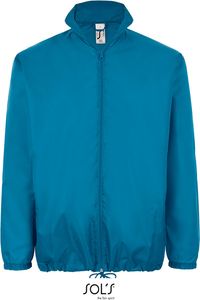 SOLS Unisex vetrovka 01618 Turquoise Aqua XL