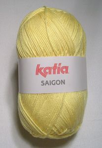 SAIGON von Katia - gelb (11) - 100 g / ca. 300 m Wolle