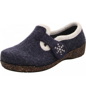 Fischer Markenschuhe D. Hausschuhe in blau, Gr. 37