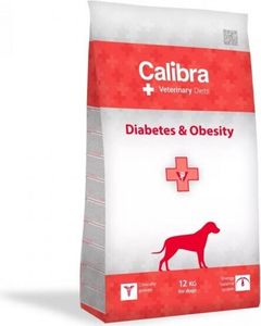 CALIBRA Veterinary Diets Diabetes / Obesity - krmivo pre psov - 12 kg