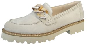 Gabor Shoes Slipper - Beige Glattleder Größe: 40 Normal