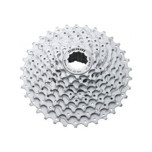 SRAM 00.0000.200.394 Zahnkranz-Kassette PG-970, 9-fach (11-13-15-17-20-23-26-30-34), silber