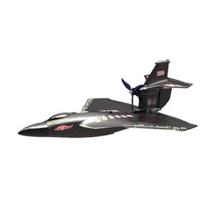 XIAXIU Raptor H650 Sea Land 2.4 GHz 6CH Smart Balance EPP RC Flugzeug Warbird Fighter Wasserflugzeug RTF, Schwarz
