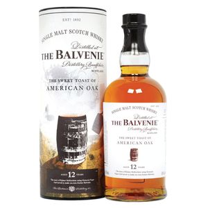 Balvenie 12 Jahre Sweet Toast of American Oak Speyside Single Malt Scotch Whisky 0,7l, alc. 43 Vol.-%