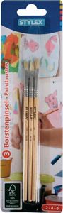 Stylex - Borstenpinsel - 3er Set 2-4-6