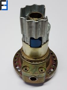 WERU Kegelradgetriebe 2:1 links 8-Kant Kittelberger Rolladenwelle 42 mm