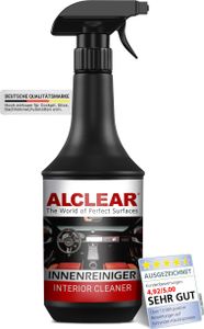 ALCLEAR Cockpitpflege Auto Reiniger - Innenraumreiniger - 100% Sauberkeit - Universal Cockpit für professionelle Reinigung des gesamten Innenraums - 1000ml Spray