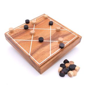 Lücke mit Tücke - besonderes Brettspiel für 2 Personen aus Holz