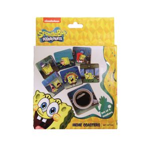 SpongeBob Squarepants - "Meme" Untersetzer Set (6-er Pack) 1804 (Einheitsgröße) (Multi)