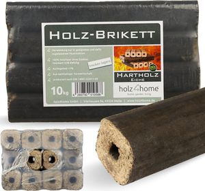 Dubové brikety Pini Kay 1 balení po 10 kg od holz4home®