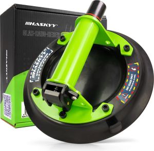 HASKYY Saughheber Glasheber Vakuumheber Metall Glassauger 200kg Glas Fliesen Heber HASKYY Saughheber Glasheber Vakuumheber Metall Glassauger 200kg Glas Fliesen Heber