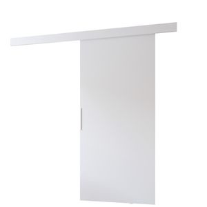 Minio, Schiebetür "CLEAN A", Zimmertür, 76cm, Weiße Matte Farbe