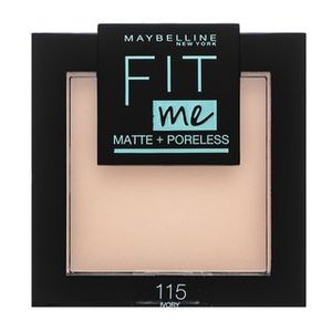Maybelline Fit Me! Powder Matte + Poreless 115 Ivory Puder mit mattierender Wirkung 8,2 g