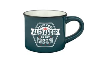 Persönliche Espressotasse Mokkatasse – Alexander