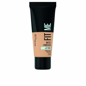 Maybelline Fit Me! Foundation Matte + Poreless 220 Natural Beige Flüssiges Make Up mit mattierender Wirkung 30 ml