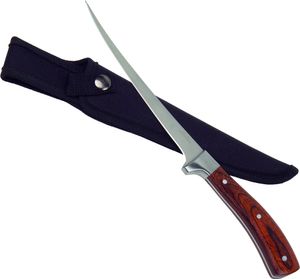 Filetiermesser, Pakkaholz Filetiermesser, Pakkaholz