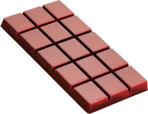 Polykarbonátová forma na čokoládu - klasická tabulka