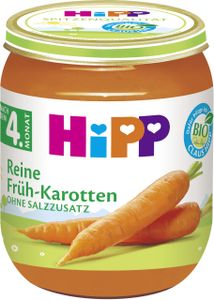 Hipp Reine Früh-Karotten, 125g