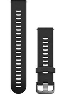 Garmin Ersatzarmband 20mm Silikon Grau/Schiefergrau Schnalle
