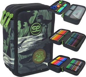 COOLPACK JUMPER 3 gefülltes Federmäppchen Federmappe Schülermäppchen Federtasche Adventure Park