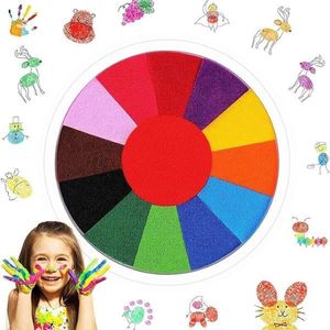 Fingermal-Set, Fingermal Farben für Kinder, Finger Painting, Geschenk Für Jungen Und Mädchen - ARTDABS