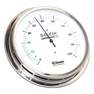 Sauna-Hygrometer mit Flansch 130 mm -Trend-