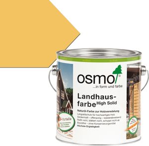 Osmo Landhausfarbe aus natürlichen Öle sonnengelb außen 750ml