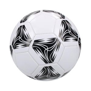 Fußball "Golden Star" Spielball, Kicker , Ball in Größe 5  weiß/schwarzweiß/schwarz