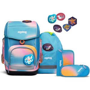 ergobag Cubo Schulranzen-Set 5-teilig inkl. Klettie-Set