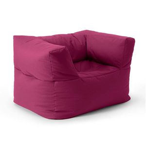 LUMALAND Sitzsack-Sofa Sessel - Kombinierbar mit dem Modularen System - 400 L - Rotwein