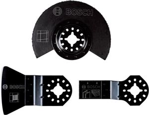 Bosch Fliesen-Basis-Set für Multifunktionswerkzeuge, 3-teilig