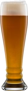 SCHOTT ZWIESEL Weizenbierglas Bavaria Beer Basic 0,5 l (4er-Set), formschöne Weizengläser für Weizenbier, spülmaschinenfeste Tritan-Kristallgläser, Made in Germany (Art.-Nr. 130004)