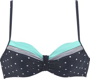 LASCANA Bügel-Bikini-Top marine-türkis Größe 42 C