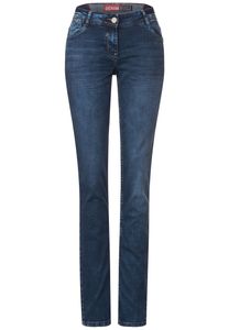 Cecil Loose Fit Jeans, authentic mid blue wash