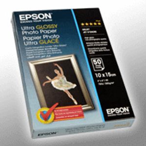 Epson Ultra Glossy Photo Paper  S041943  10x15cm  50 Blatt  300g
