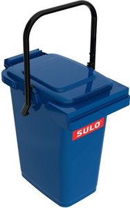 SULO Mülltonne, Mülleimer, Müllbehälter, Abfalleimer 25 Liter blau (25 Sulo blau)