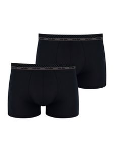 NUR DER Retro-Pants unterhose männer herren Boxer Microfaser schwarz XXL (Herren)