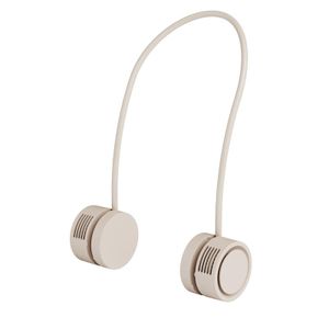 Składany wentylator na szyję z aromaterapią, ładowanie USB, kompaktowy, idealny na lato, do biura i podróży.