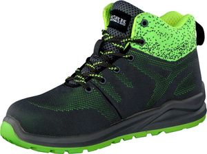 WORK2DO Sportlicher Herren Sicherheitsstiefel Arbeitsschuhe  S1P, Grau/Grün, Farbe:Grau/Grün, Größe:46