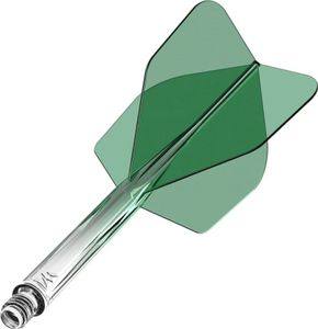 Mission Force 90 Gradient Transparent Green NO6 - Dart Flights